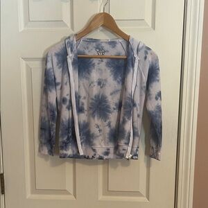 Chaser Blue Tie-Dye Hoodie